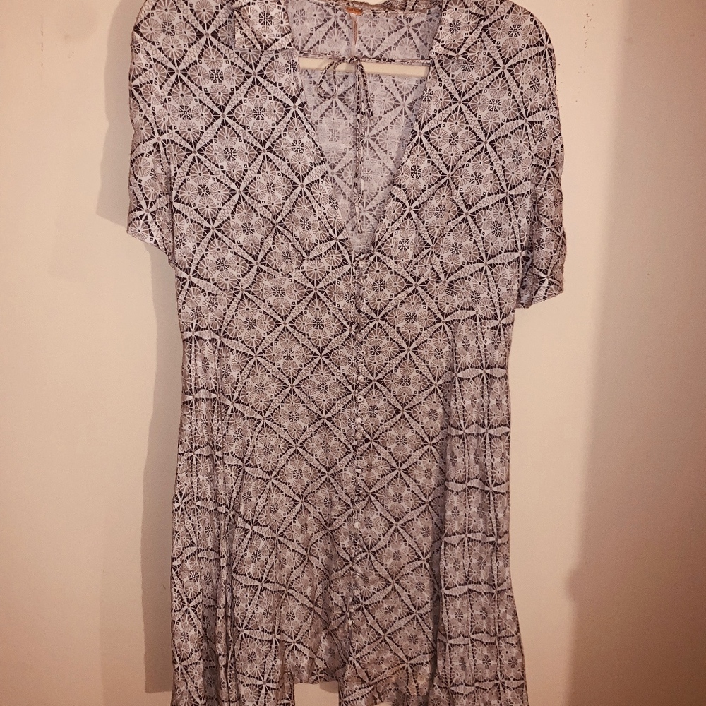 Free People Patterned Dress